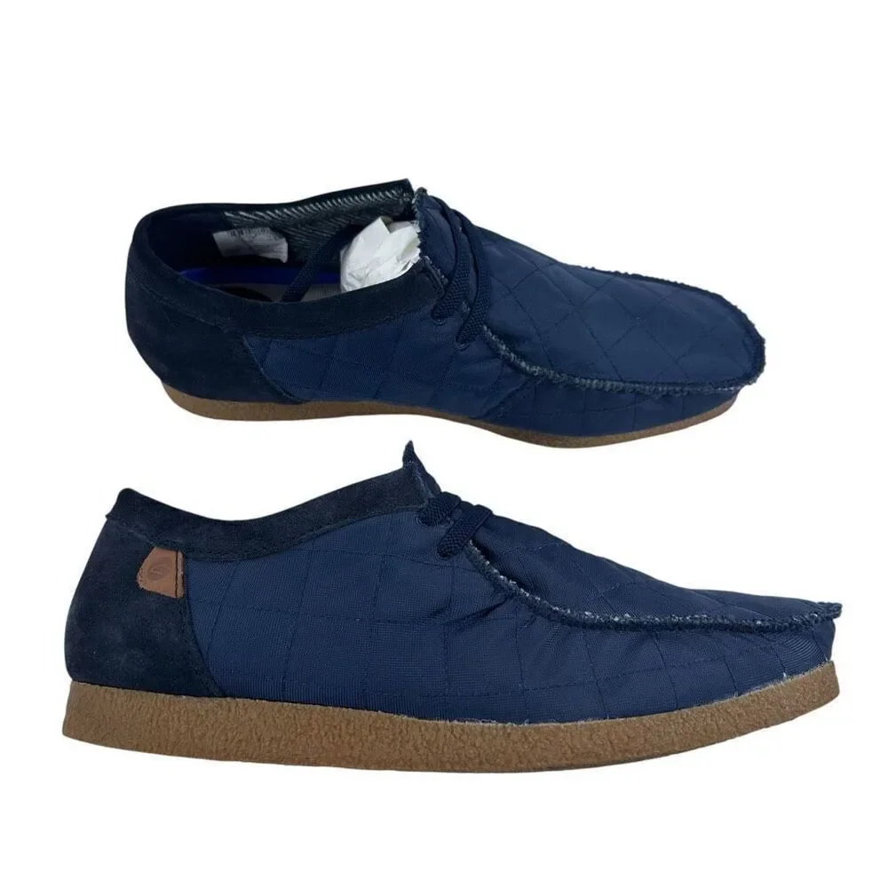 Clark’s Shacre Step II Textile Quilted Moccasins Mens Size 12